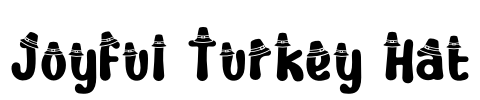 Joyful Turkey Hat