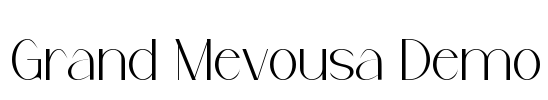 Grand Mevousa Demo