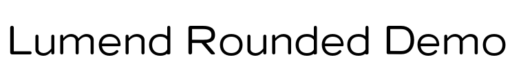 Lumend Rounded Demo