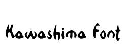 Kawashima Font