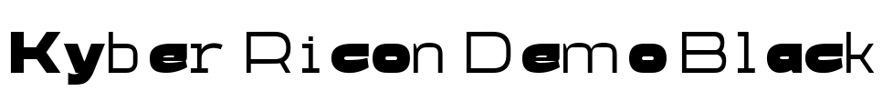 Kyber Ricon Demo Black