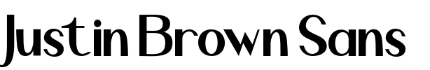 Justin Brown Sans