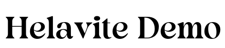 Helavite Demo
