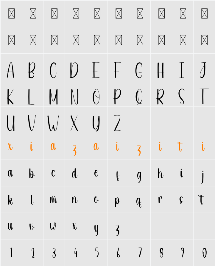 Intelligent 字符映射表