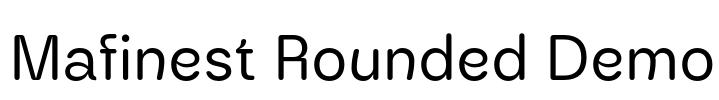 Mafinest Rounded Demo