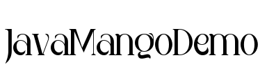 JavaMangoDemo