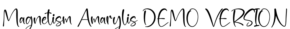 Magnetism Amarylis DEMO VERSION
