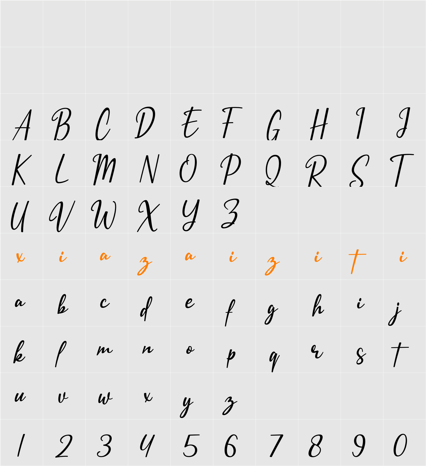 Hadimon FREE 字符映射表