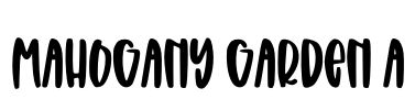 Mahogany Garden A
