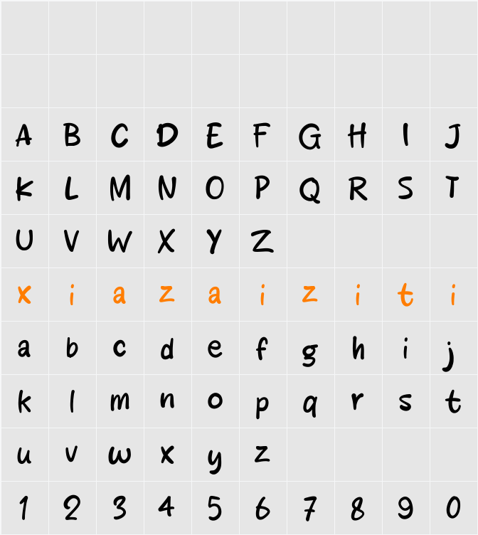 Jessycat 字符映射表