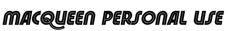 Macqueen Personal Use