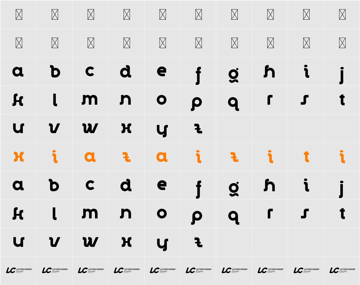 Loogs 字符映射表