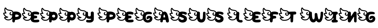 Peppy Pegasus Left Wing