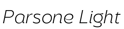 Parsone Light