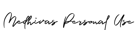 Medhivas Personal Use