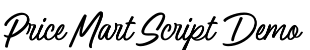 Price Mart Script Demo