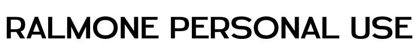 Ralmone Personal Use