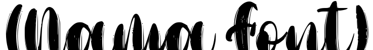 (Nama Font)