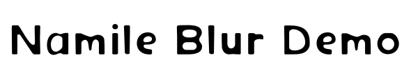 Namile Blur Demo