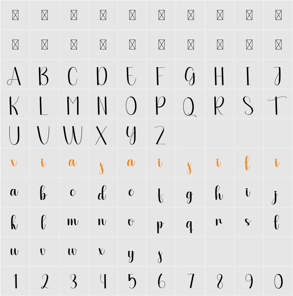 Quantum 字符映射表