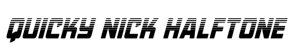 Quicky Nick Halftone