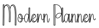 Modern Planner