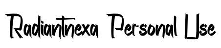 Radiantnexa Personal Use