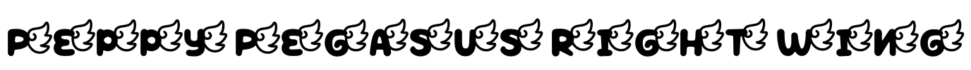 Peppy Pegasus Right Wing