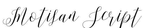 Motisan Script