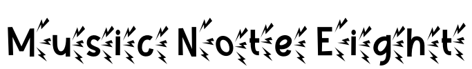 Music Note Eight