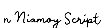 n Niamoy Script
