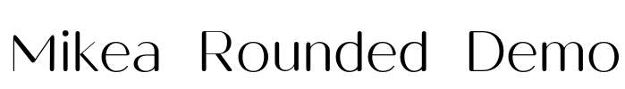 Mikea Rounded Demo
