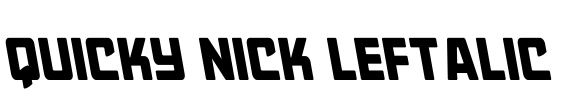 Quicky Nick Leftalic