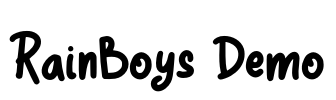 RainBoys Demo