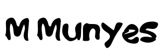 M Munyes
