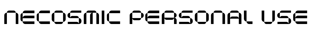 Necosmic Personal Use