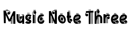 Music Note Three