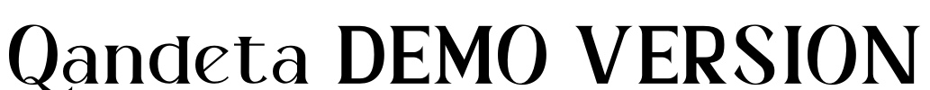 Qandeta DEMO VERSION