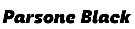 Parsone Black
