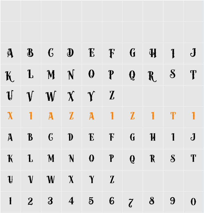 Moyers 字符映射表