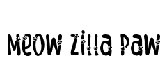 Meow Zilla Paw