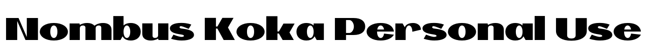 Nombus Koka Personal Use