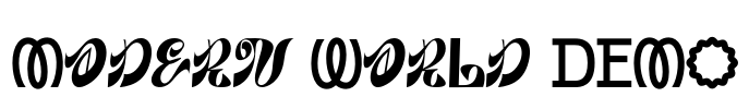 Modern World DEMO
