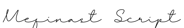 Mefinast Script