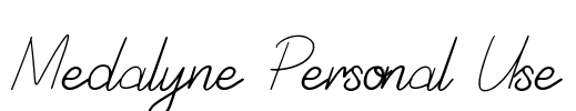 Medalyne Personal Use