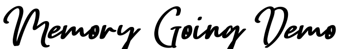 Memory Going Demo