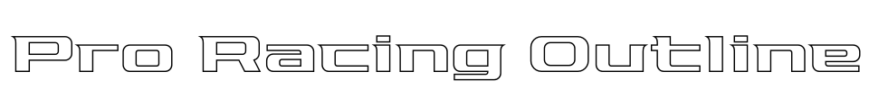 Pro Racing Outline