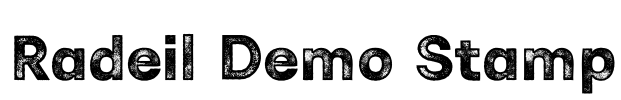 Radeil Demo Stamp