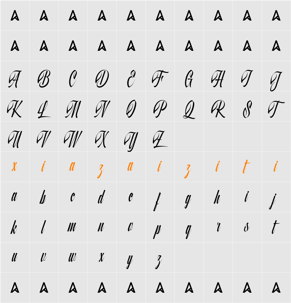 Quality Brazilian 字符映射表