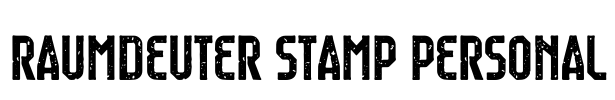 Raumdeuter Stamp Personal